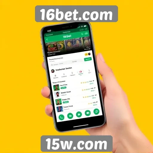 Experiência do usuário em dispositivos móveis no 16bet.com